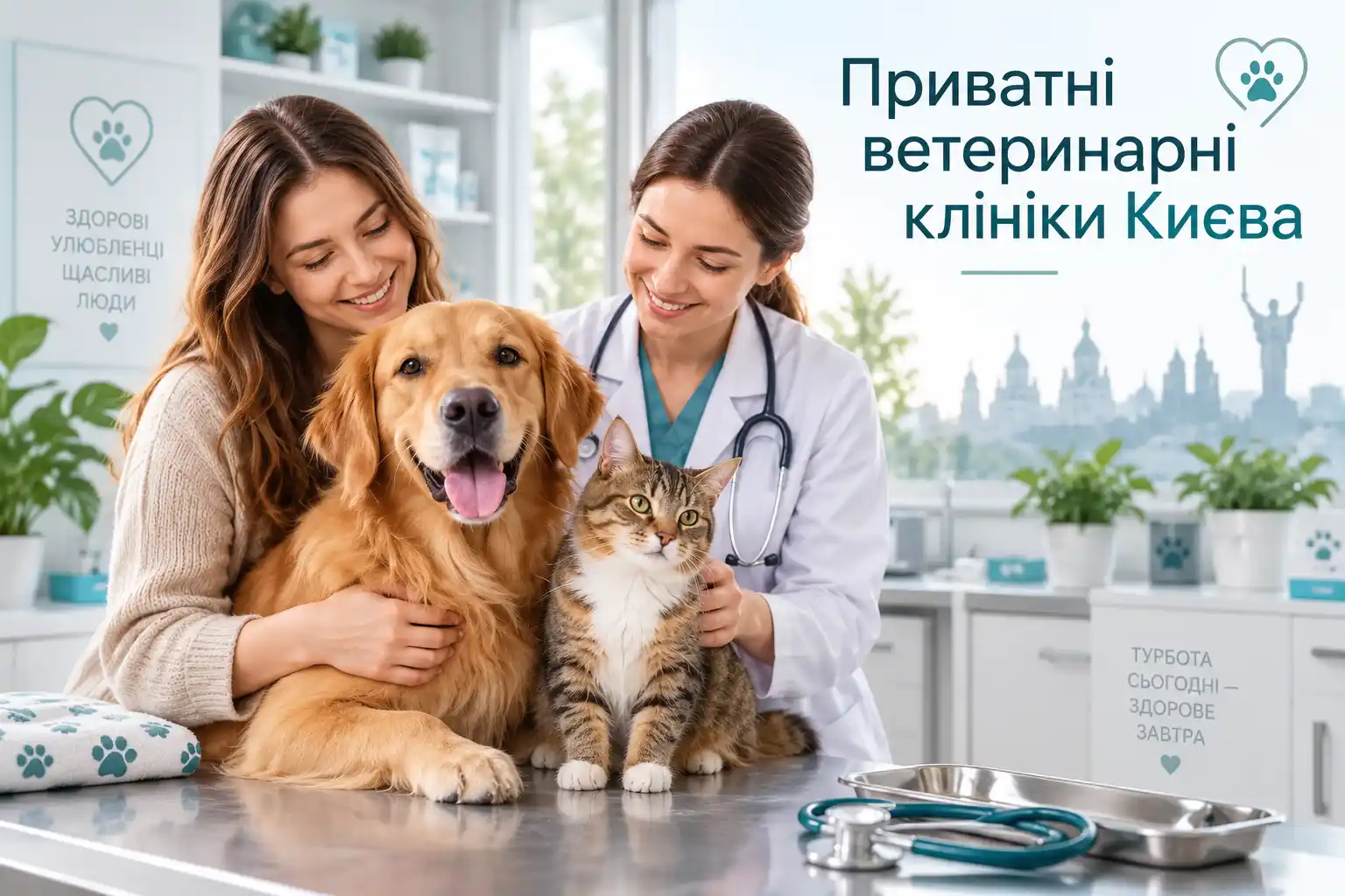 Приватні ветеринарні клініки Києва